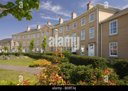 flats in house in Daisy Avenue in Bury St Edmunds Suffolk UK Stock Photo