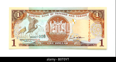 Trinidad and Tobago 2 Dollar bank note Stock Photo