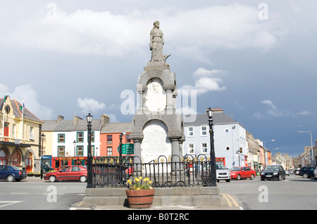 The statue to the Manchester Martyrs in Kilrush County Clare Ireland Stock Photo