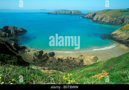 La Grande Grève, Sark Island Stock Photo