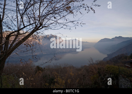 Lake of Como view Stock Photo