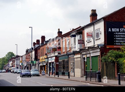 Pershore Road, Stirchley, Birmingham, West Midlands, England, UK Stock Photo