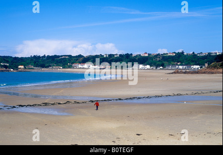 St. Brelades Bay, Jersey Island Stock Photo