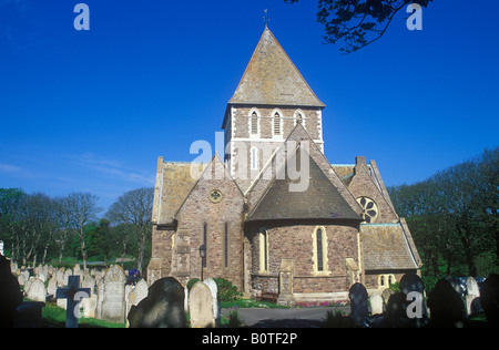 church of St. Anne, Alderney Island Stock Photo