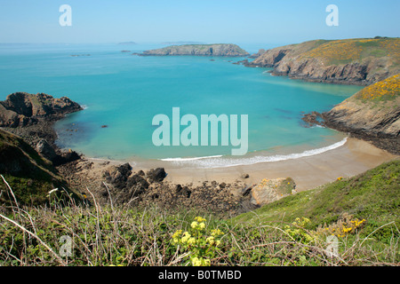 La Grande Greve on the Island of Sark Stock Photo