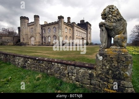 Chiddingstone Castle near Tunbridge Wells Kent after restoration Stock Photo