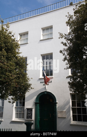 Channel Islands Guernsey Victor Hugo's house Stock Photo