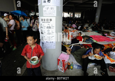Earthquake in Sichuan, China. 19 May 2008 Stock Photo
