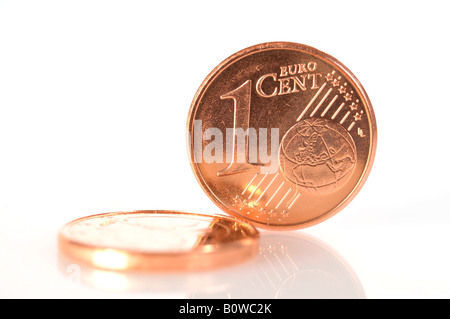 1 cent Euro coin Stock Photo