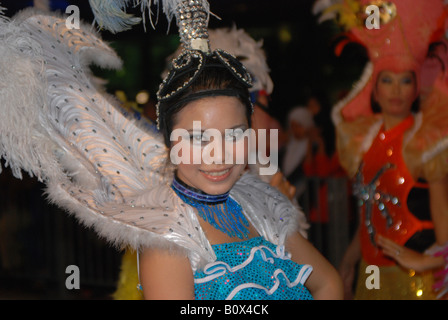 Dancer, Colours Of Malaysia celebration at Putrajaya, Malaysia Stock Photo