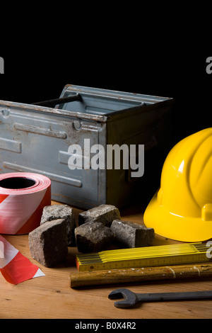 Masonry equipment Stock Photo