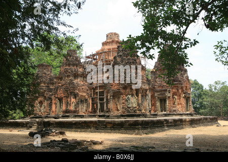 Preah Ko, part of the Roluos group of ancient temples in Angkor ...