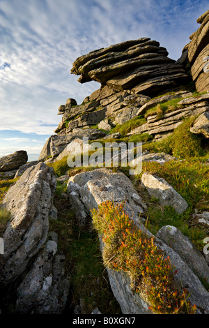 Black Tor in Dartmoor National Park Devon England Stock Photo