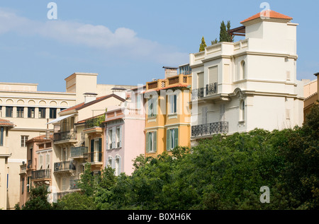 residential property in monaco, south of france Stock Photo