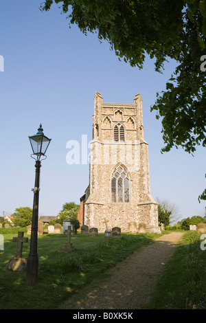 UK England Suffolk Friston village houses Stock Photo - Alamy