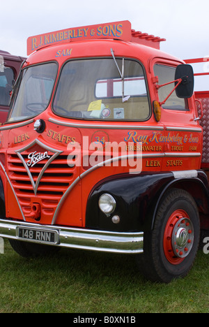 Old Circa 1962 Foden S21 Flat Truck at Smallwood Vintage Rally Cheshire England United Kingdom UK Stock Photo