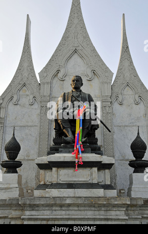 statue of King Rama III, Thailand, Bangkok Stock Photo