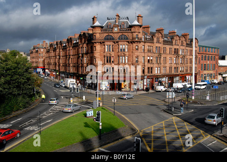 St George's Mansions,Charing Cross,Glasgow Stock Photo