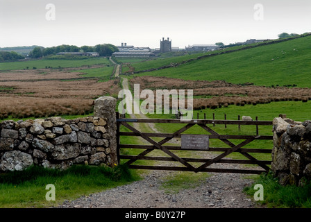 Dartmoor Prison Princetown Dartmoor Devon Britain  2008 Stock Photo