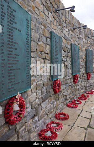 The Falklands War Memorial in Port Stanley in The Falkland Islands Stock Photo