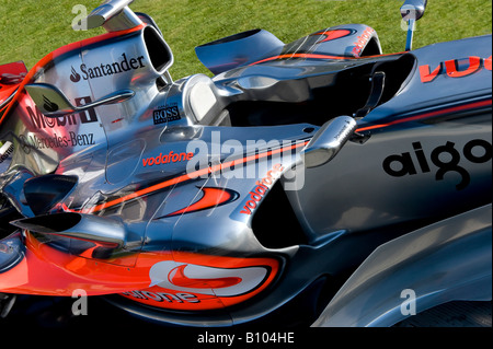 Lewis Hamilton F1 Formula One Mercedes McLaren 2008 Stock Photo