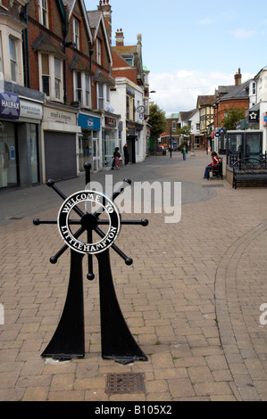 Littlehampton Town Centre Stock Photo