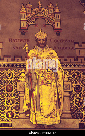 Baldwin I of Constantinople Stock Photo - Alamy