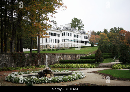 The Mount, Lenox, Massachusetts, New England summer home in the Berkshires of American novelist Edith Wharton, built 1902 Stock Photo