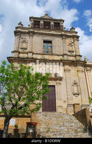 Chiesa di San Francesco d'Assisi, Citta di Enna, Enna Province, Sicily, Italy Stock Photo