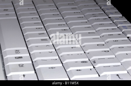 Laptop Keyboard Stock Photo