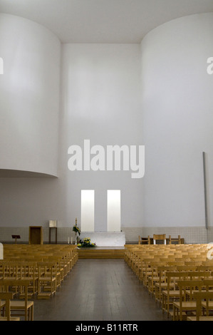 Church of Santa Maria, designed by the Pritzker Prize winner Alvaro Siza Vieira Stock Photo