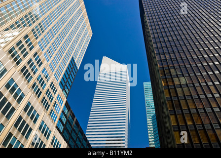 New York City. The Citicorp Center in Midtown Manhattan. Stock Photo