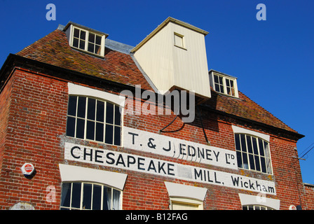 Chesapeake Mill, Bridge Street, Wickham, Hampshire, England, United Kingdom Stock Photo