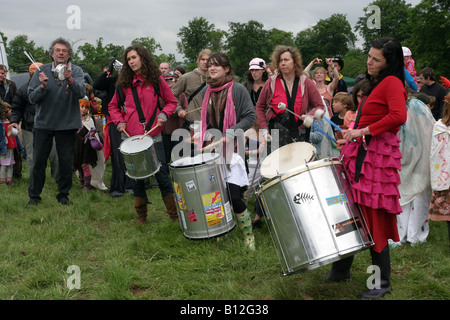 Wood Music Festival, Oxfordshire, England, UK. 2008. Organised by Truck Stock Photo