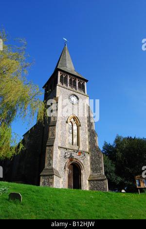 St Nicholas Church, Wickham, Hampshire, England, United Kingdom Stock Photo