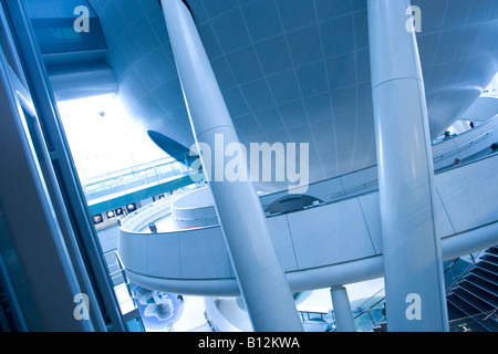 HAYDEN PLANETARIUM ROSE CENTER (©JAMES STEWART POLSHEK 2000) AMERICAN MUSEUM OF NATURAL HISTORY MANHATTAN NEW YORK CITY USA Stock Photo