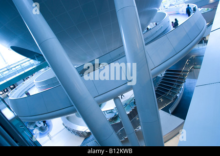 HAYDEN PLANETARIUM ROSE CENTER (©JAMES STEWART POLSHEK 2000) AMERICAN MUSEUM OF NATURAL HISTORY MANHATTAN NEW YORK CITY USA Stock Photo