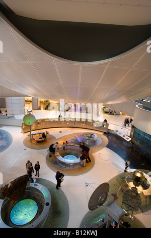 HAYDEN PLANETARIUM ROSE CENTER (©JAMES STEWART POLSHEK 2000) AMERICAN MUSEUM OF NATURAL HISTORY MANHATTAN NEW YORK CITY USA Stock Photo