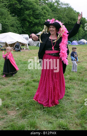 Wood Music Festival, Oxfordshire, England, UK. 2008. Organised by Truck Stock Photo