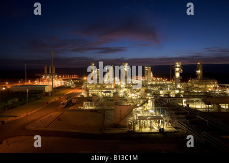 Bhit Gas Field, Sindh, Pakistan Stock Photo