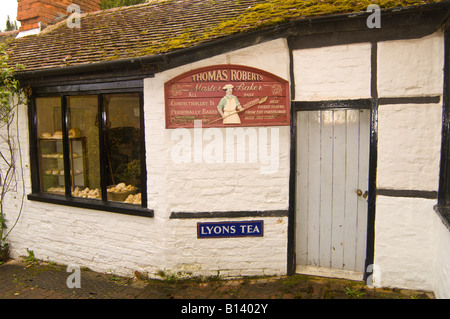The Shambles Victorian village in Newent Gloucestershire Stock Photo