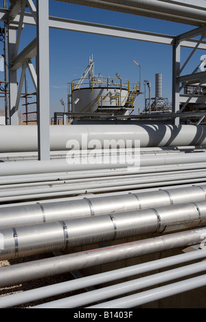 Bhit Gas Field, Sindh, Pakistan Stock Photo