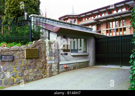 The Consulate General of the People's Republic of China, Vancouver, BC, British Columbia, Canada Stock Photo