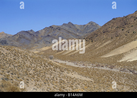 geography / travel, Iran, landscapes, highlands at Gandak, steppe, Isfahan province, Additional-Rights-Clearance-Info-Not-Available Stock Photo