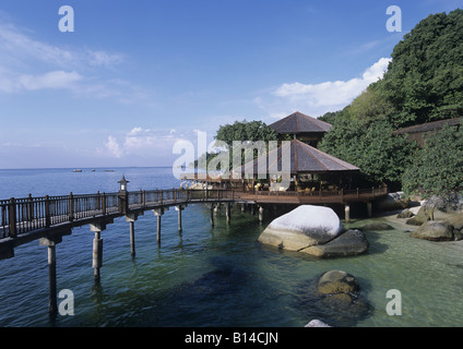 geography / travel, Malaysia, Pangkor Island, Pangkor Laut Resort, restaurant, Additional-Rights-Clearance-Info-Not-Available Stock Photo