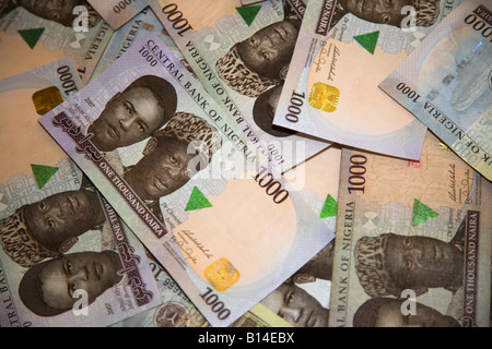 1000 naira bills Nigerian currency Stock Photo: 20469332 - Alamy