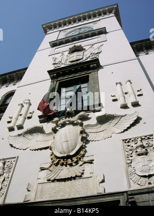 Old court of law in Naples - Castel Capuano - Campania South Italy Stock Photo