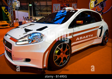 Fiat Grande Punto Abarth Stock Photo
