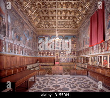 Toledo, Kathedrale, catedral, Sala Capitular, Kapitelsaal Stock Photo