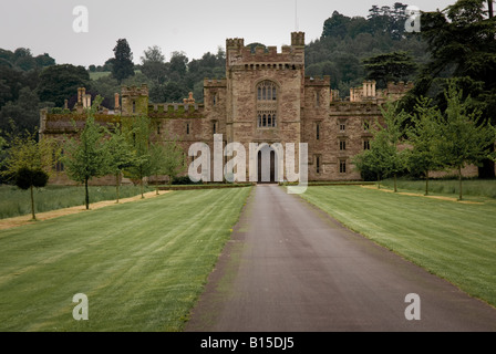 Hampton Court castle, Herefordshire Stock Photo